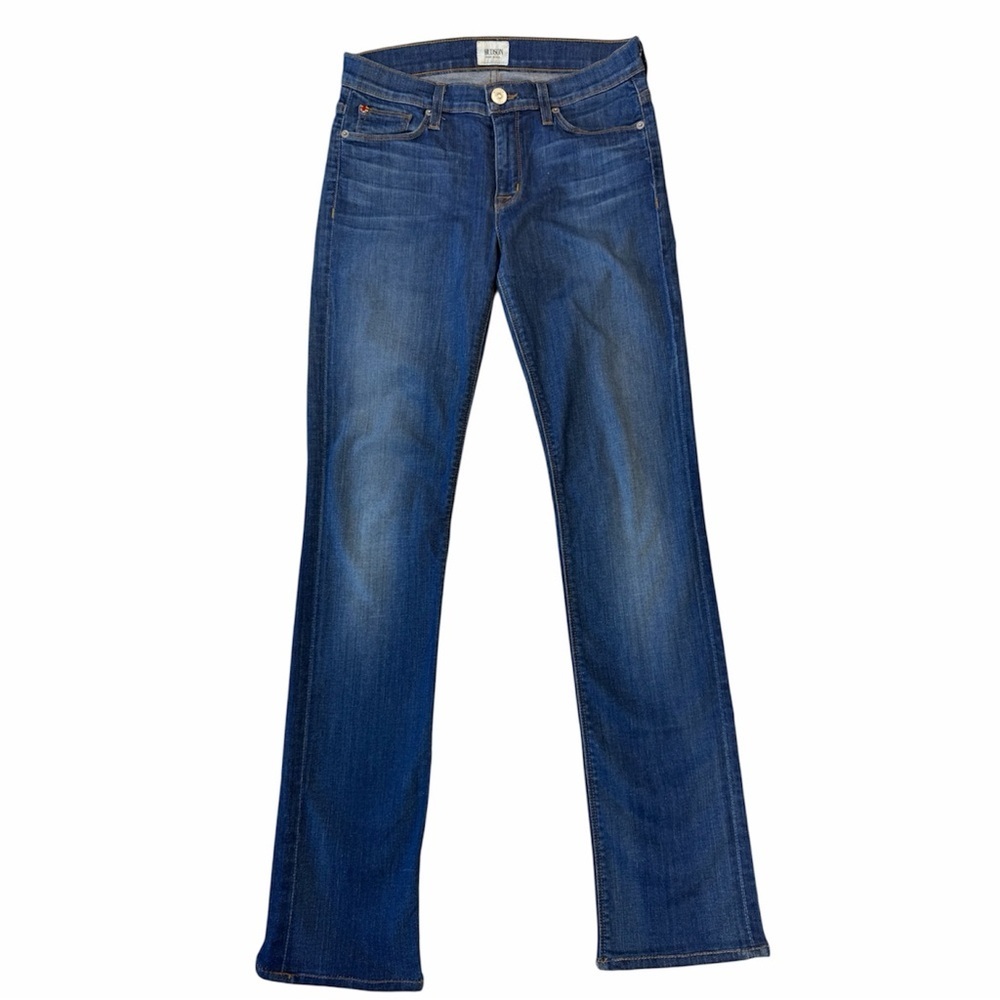 Hudson Jeans Dark Blue Tilda Mid Rise Cigarette Jeans size 26 - Picture 2 of 12